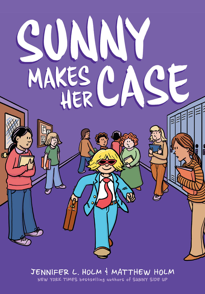 Book cover for Sunny Makes Her Case: A Graphic Novel (Sunny #5)