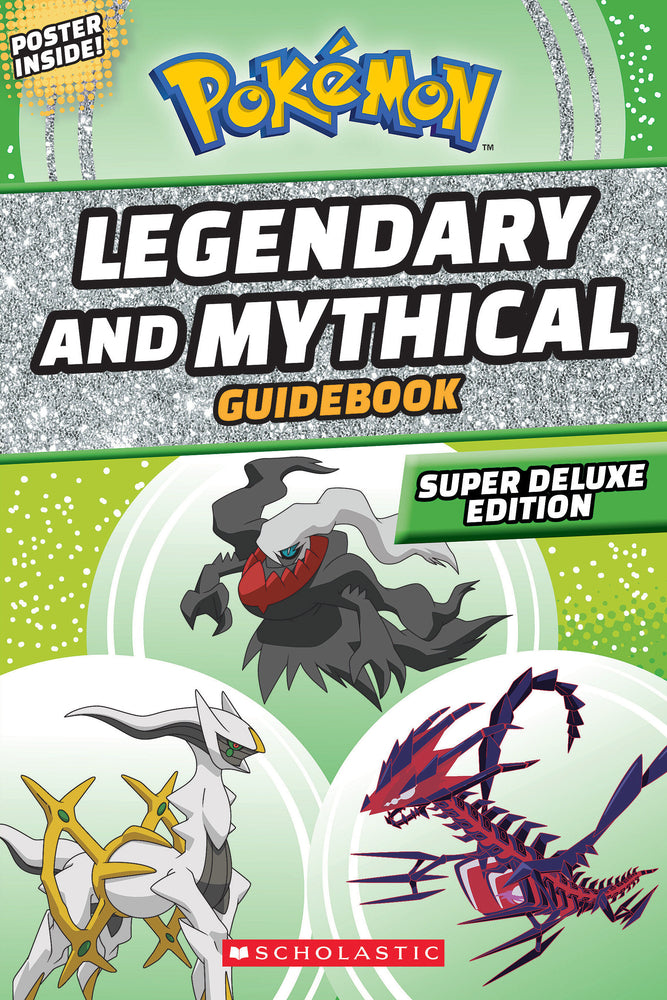 Book cover for Legendary and Mythical Guidebook: Super Deluxe Edition (Pokémon)