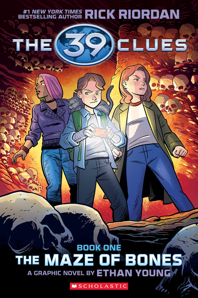 Book cover for 39 Clues: The Maze of Bones: A Graphic Novel (39 Clues Graphic Novel #1)