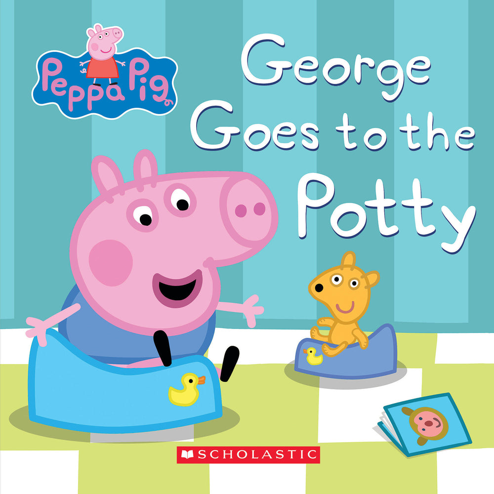 Book cover for Peppa Pig: George Goes to the Potty