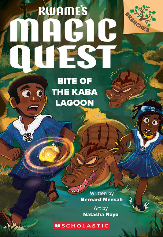 Book cover for Bite of the Kaba Lagoon: A Branches Book (Kwame's Magic Quest #3)
