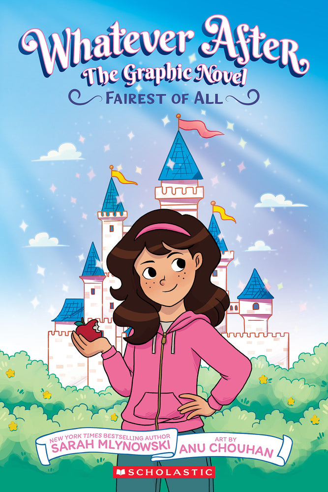 Book cover for Fairest of All: The Graphic Novel (Whatever After #1)