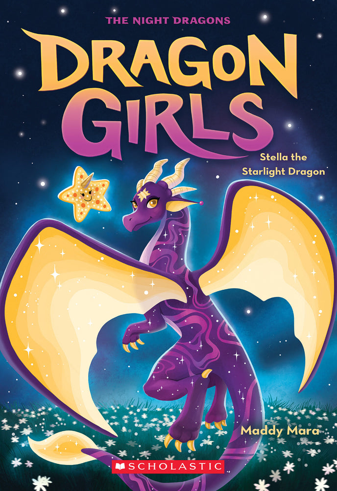Book cover for Stella the Starlight Dragon (Dragon Girls #9)