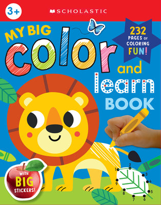 Book cover for My Big Color & Learn Book: Scholastic Early Learners (Coloring Book)