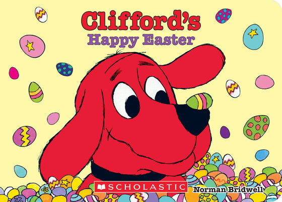 Book cover for Clifford's Happy Easter (Board Book)