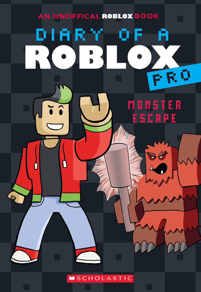 Book cover for Monster Escape (Diary of a Roblox Pro #1: An Afk Book)