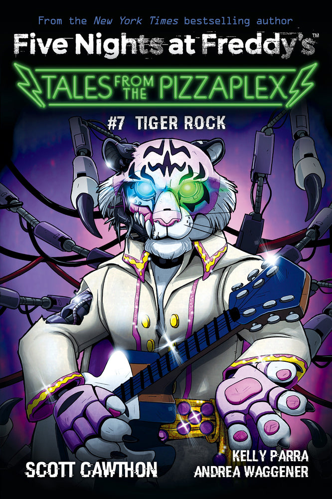 Book cover for Tiger Rock: An Afk Book (Five Nights at Freddy's: Tales from the Pizzaplex #7)