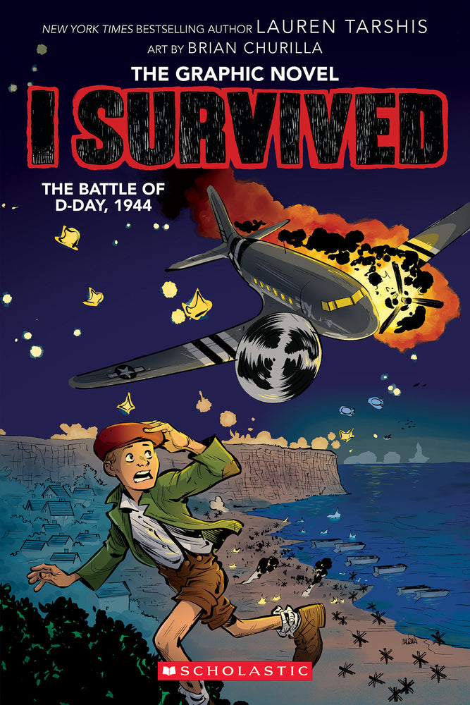 Book cover for I Survived the Battle of D-Day, 1944 (I Survived Graphic Novel #9)