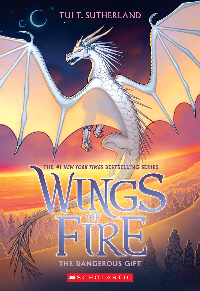 Book cover for The Dangerous Gift (Wings of Fire #14)