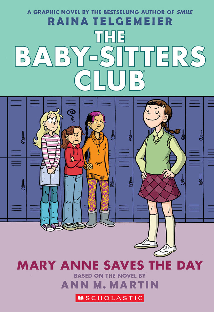 Book cover for Mary Anne Saves the Day: A Graphic Novel (the Baby-Sitters Club #3)