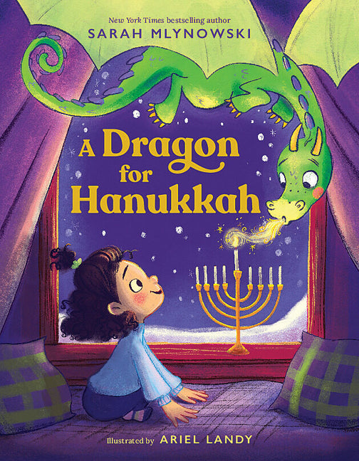 Book cover for Dragon for Hanukkah