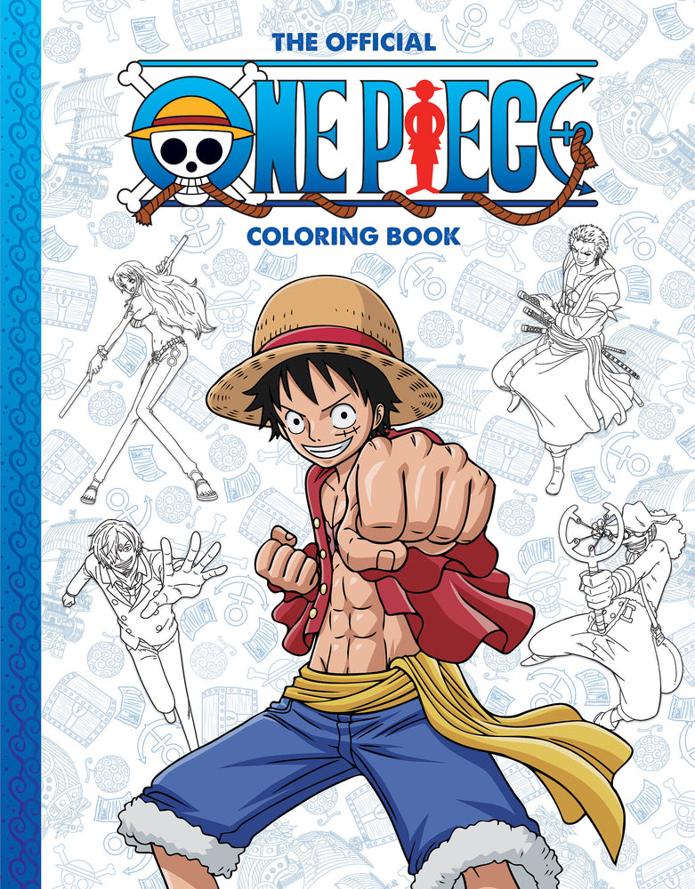 Book cover for One Piece: The Official Coloring Book