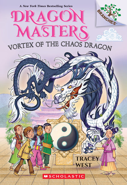 Book cover for Vortex of the Chaos Dragon: A Branches Book (Dragon Masters #30)