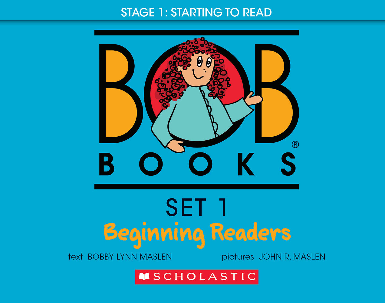 Book cover for Bob Books - Set 1: Beginning Readers Hardcover Bind-Up Phonics, Ages 4 and Up, Kindergarten (Stage 1: Starting to Read)