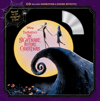 Book cover for Tim Burton's: The Nightmare Before Christmas Book & CD [With Audio CD]