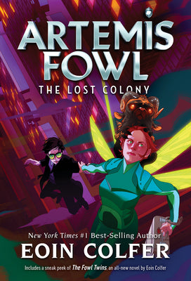 Book cover for Lost Colony, The-Artemis Fowl, Book 5