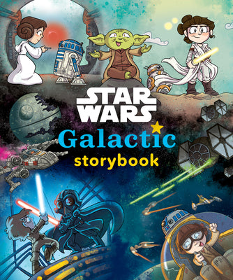 Book cover for Star Wars Galactic Storybook