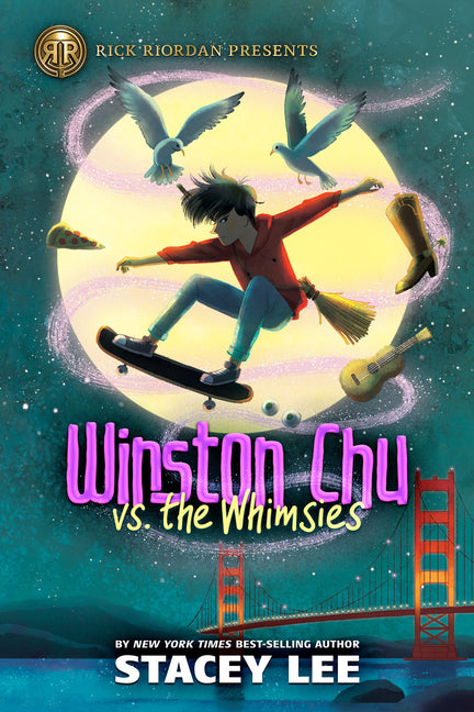 Book cover for Rick Riordan Presents: Winston Chu vs. the Whimsies