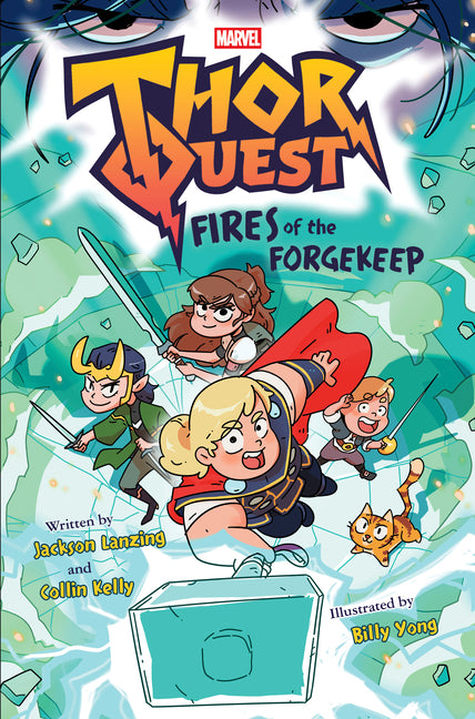 Book cover for Thor Quest: Fires of the Forgekeep (Marvel)