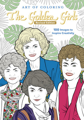 Book cover for Art of Coloring: Golden Girls