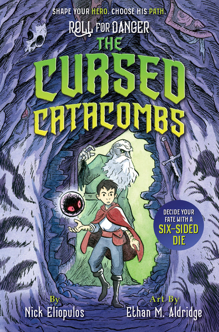Book cover for Roll for Danger: The Cursed Catacombs