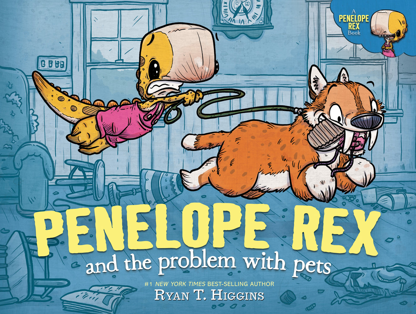 Book cover for Penelope Rex and the Problem with Pets