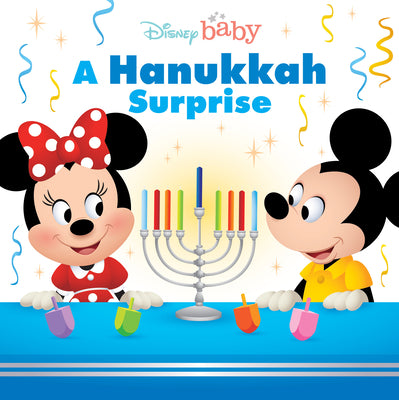 Book cover for Disney Baby: A Hanukkah Surprise!