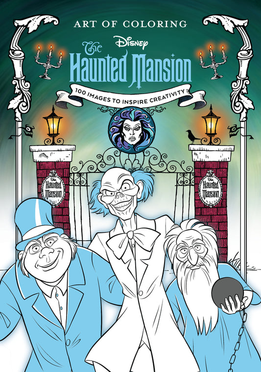 Book cover for Art of Coloring: The Haunted Mansion