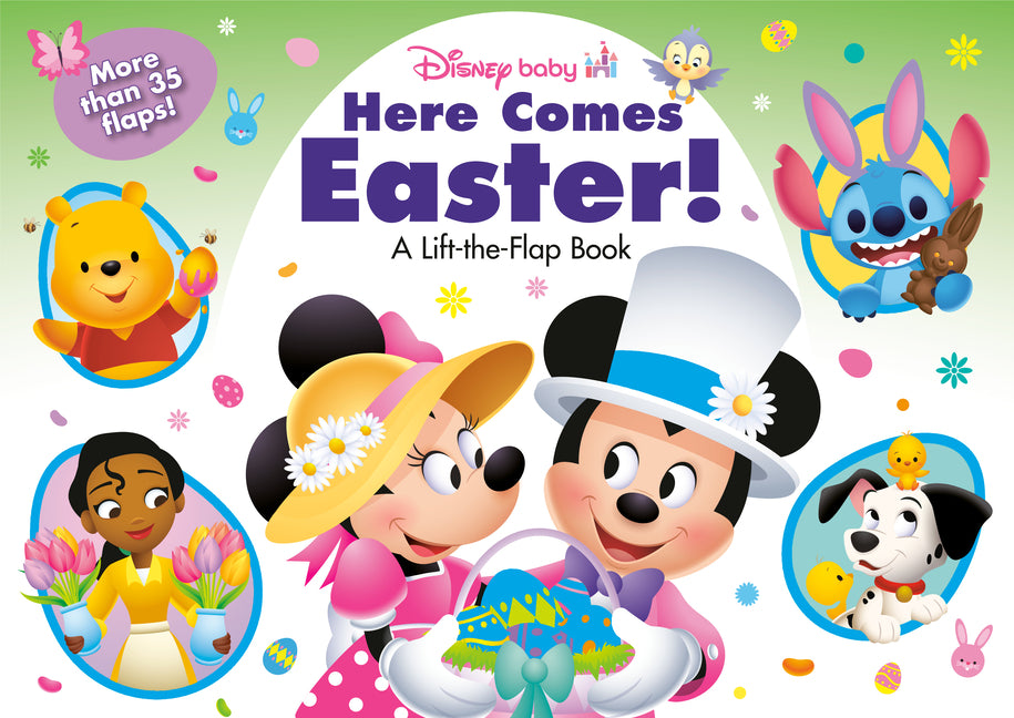 Book cover for Disney Baby: Here Comes Easter
