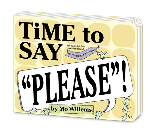 Book cover for Time to Say Please! (Board Book)