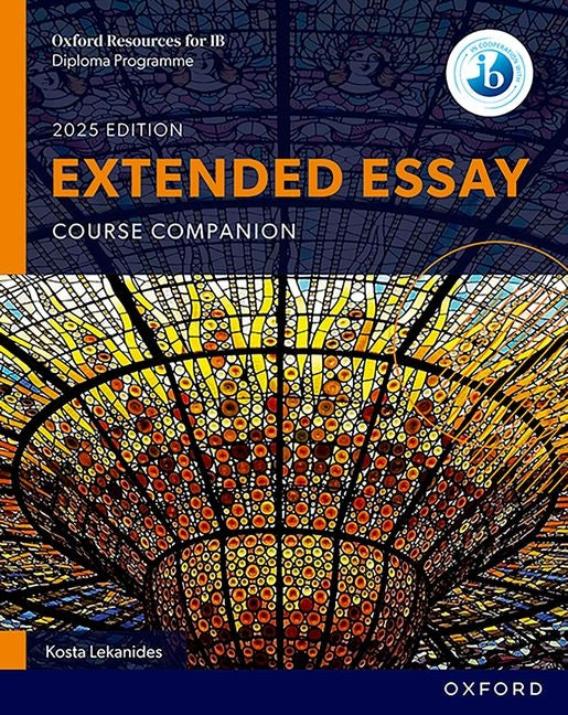 Book cover for Oxford Resources for IB DP Extended Essay Course Book
