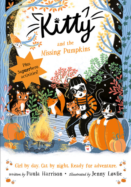 Book cover for Kitty and the Missing Pumpkins: Volume 15