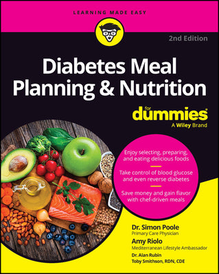 Book cover for Diabetes Meal Planning & Nutrition for Dummies
