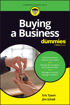 Book cover for Buying a Business for Dummies
