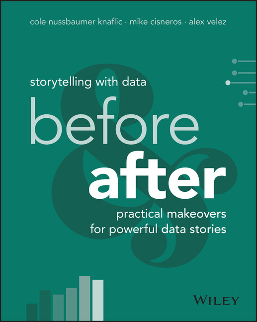 Book cover for Storytelling with Data: Before and After - Practical Makeovers for Powerful Data Stories