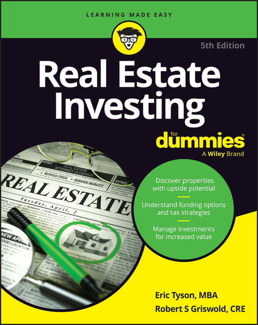 Book cover for Real Estate Investing for Dummies