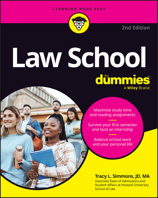 Book cover for Law School for Dummies