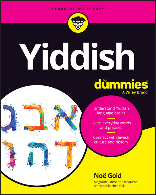 Book cover for Yiddish Language & Culture for Dummies