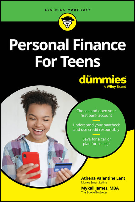Book cover for Personal Finance for Teens for Dummies