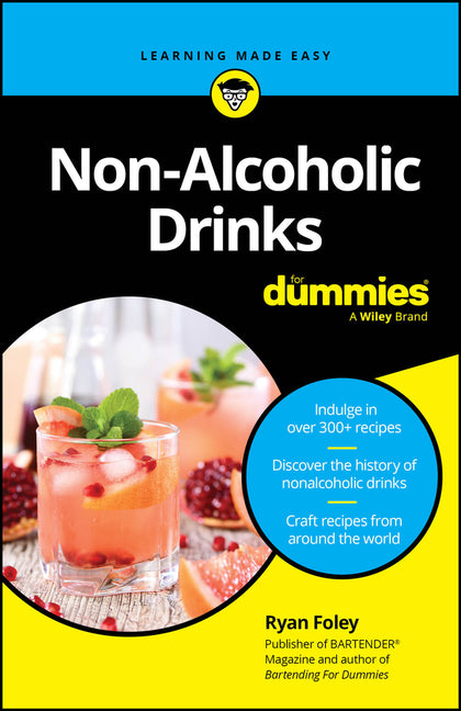 Book cover for Non-Alcoholic Drinks for Dummies