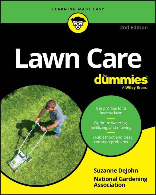 Book cover for Lawn Care for Dummies