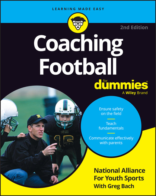 Book cover for Coaching Football for Dummies