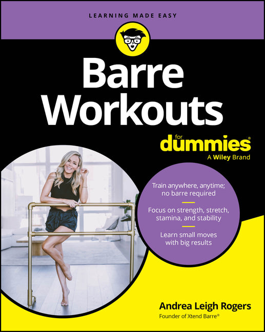 Book cover for Barre Workouts for Dummies