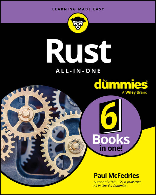 Book cover for Rust All-In-One for Dummies