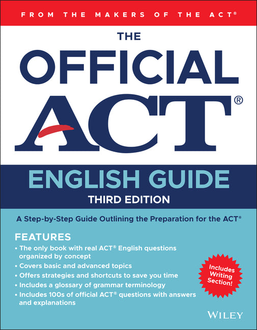 Book cover for Official ACT English Guide