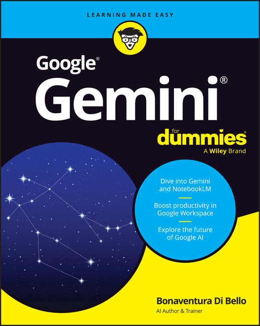 Book cover for Google Gemini for Dummies