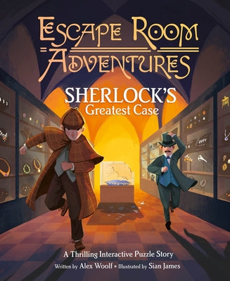 Book cover for Escape Room Adventures: Sherlock's Greatest Case: A Thrilling Interactive Puzzle Story