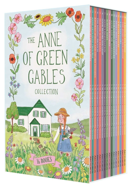 Book cover for Anne of Green Gables Collection: Adapted for Younger Readers (16-Book Box Set)