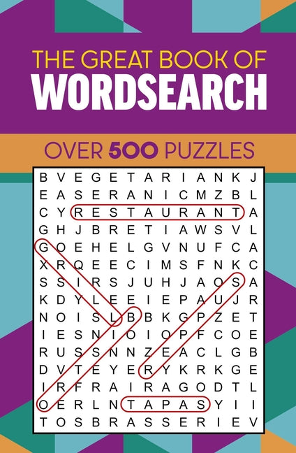 Book cover for Wordsearch: Over 500 Puzzles