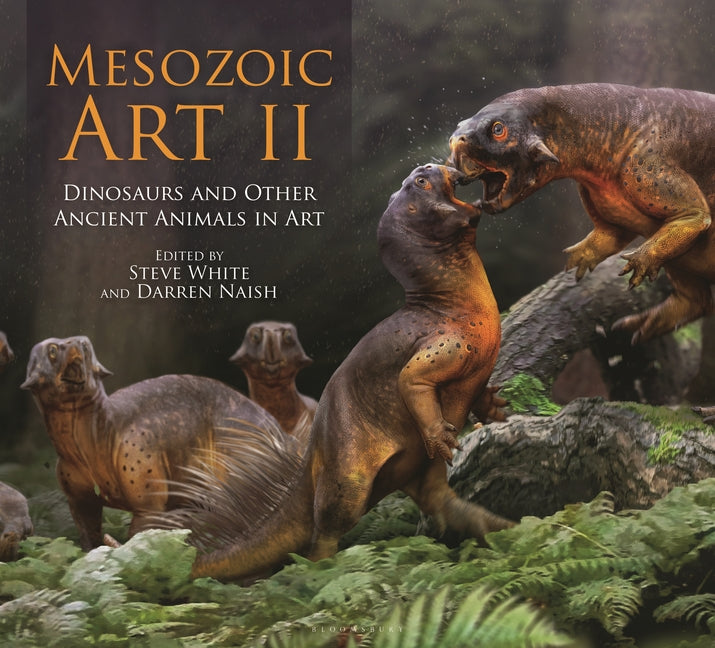 Book cover for Mesozoic Art II: Dinosaurs and Other Ancient Animals in Art